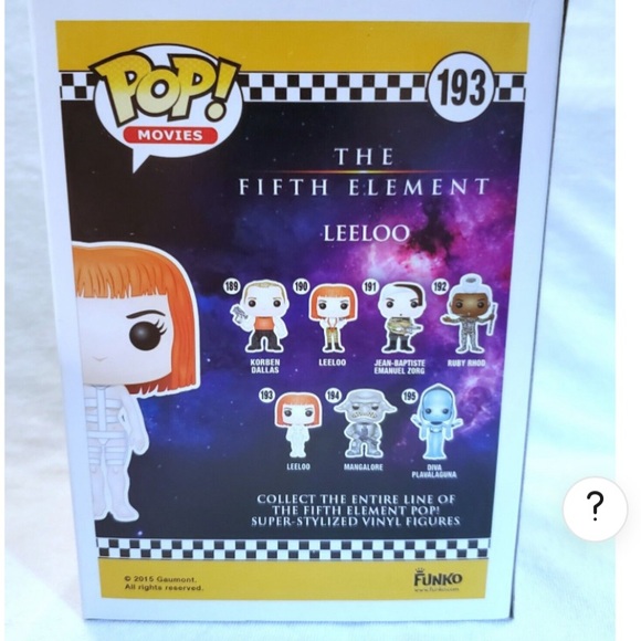 Fifth Element Leeloo 193 Funko Pop! - Picture 2 of 7